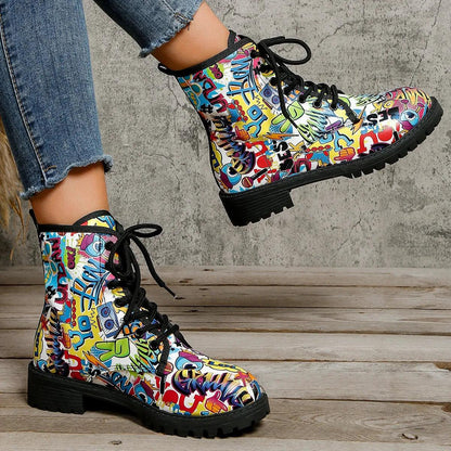 Bottes Femme Street art Parck Confort Orthopédique