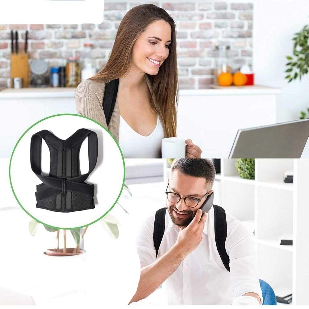 Correcteur de Posture avec barre en alliage Confort Orthopédique