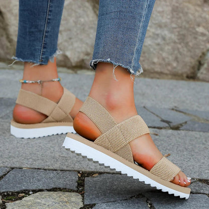 Sandales orthopédique femme semelles souples Confort Orthopédique