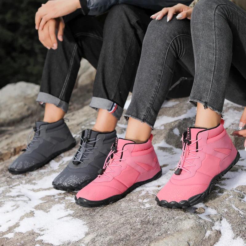 Chaussure orthopédique femme moderne d'hiver à Bout Large Confort Orthopédique
