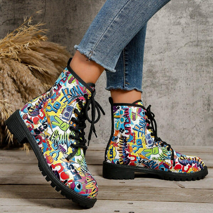 Bottes Femme Street art Parck Confort Orthopédique