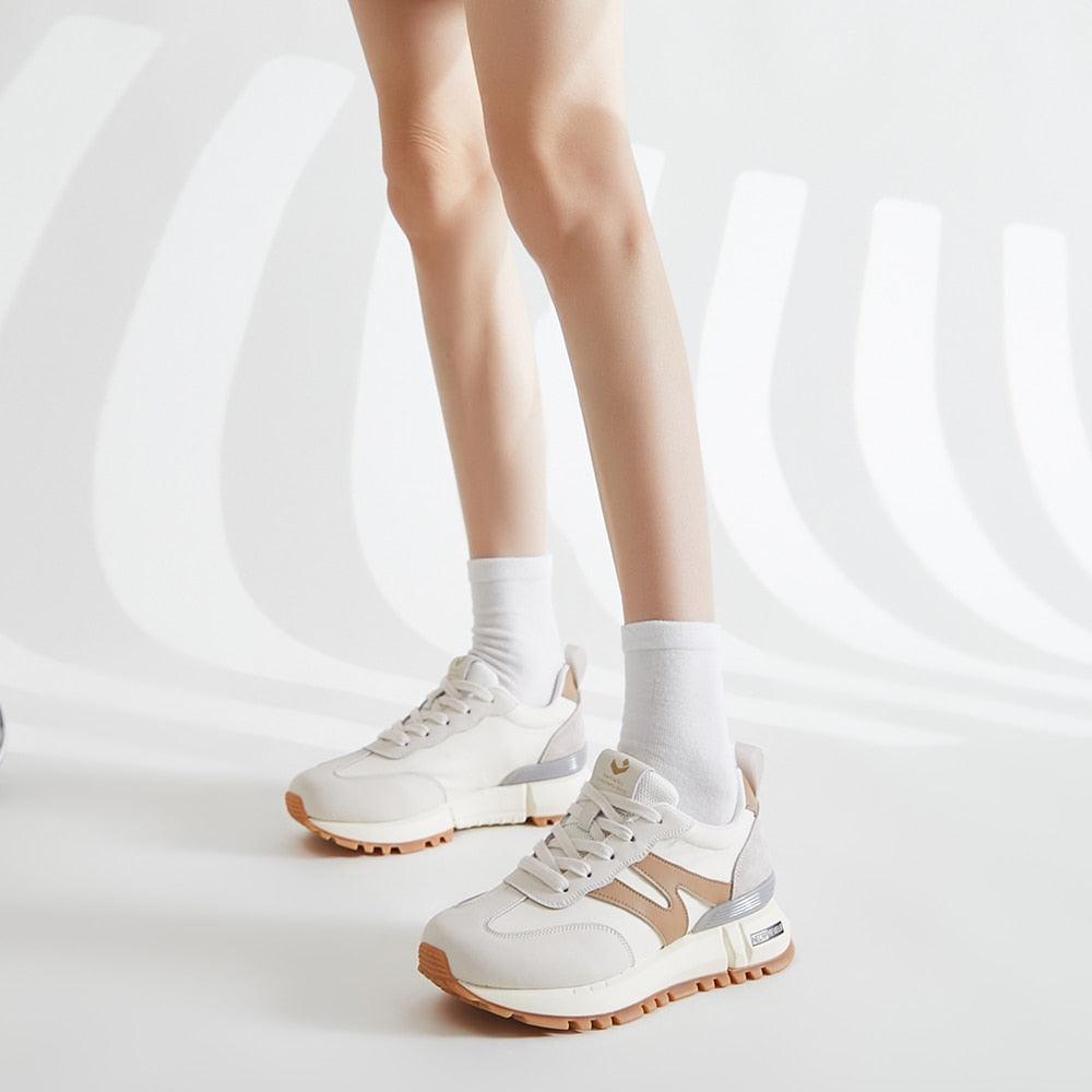 Chaussures orthopédiques décontractées à lacets bout rond pour Femmes - Runy Confort Orthopédique