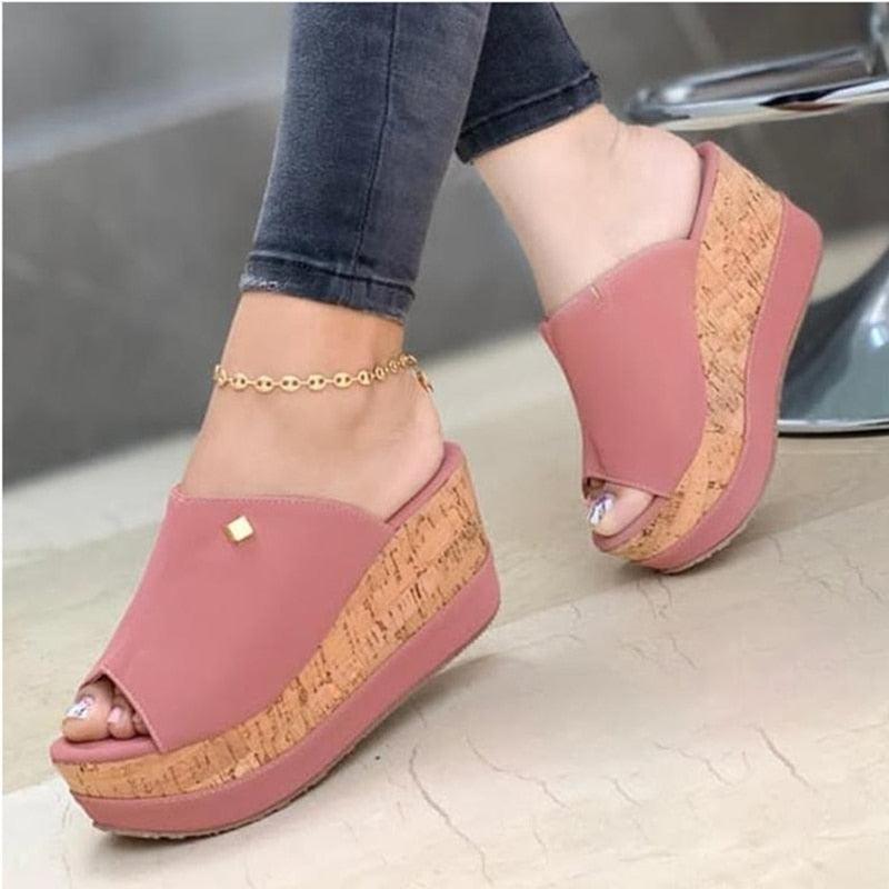 Sandales à talons hauts plate-forme pour Femmes - Parker Confort Orthopédique