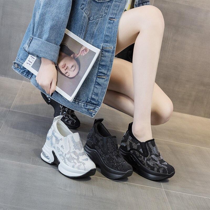 Chaussures orthopédiques à plate-forme pour femmes - Syniora Confort Orthopédique