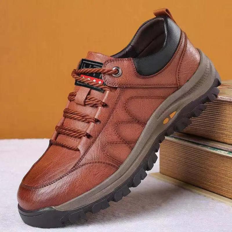 Chaussures Orthopédique hommes - Robert en Cuir Véritable - Confort Orthopédique