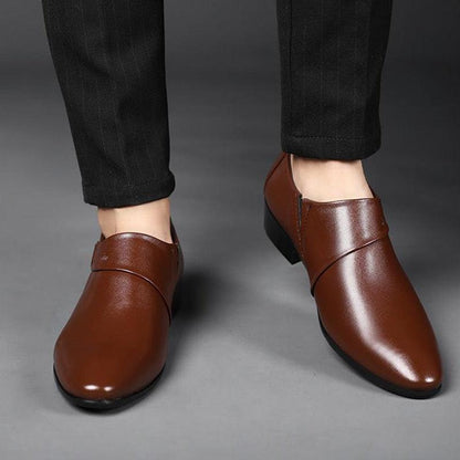 Chaussures de travail en cuir pour hommes - DAKY Confort Orthopédique