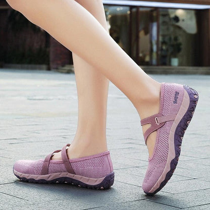 Chaussures orthopédiques de randonnée plat pour Femmes - Plana Confort Orthopédique