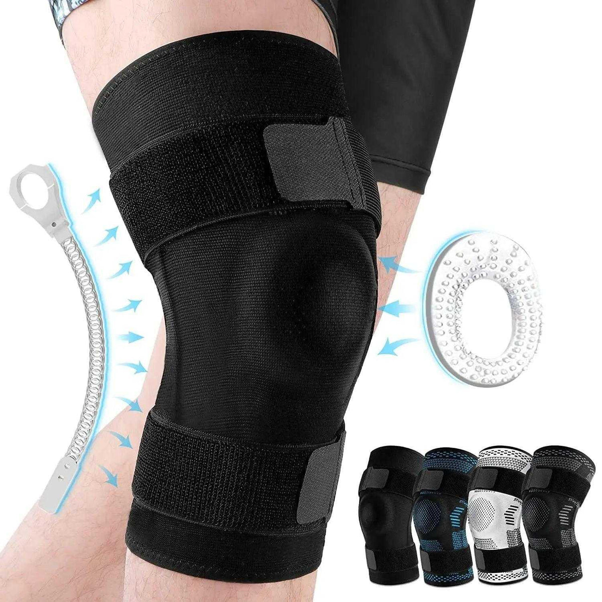 Genouillère menisque à renforts - Confort Orthopédique