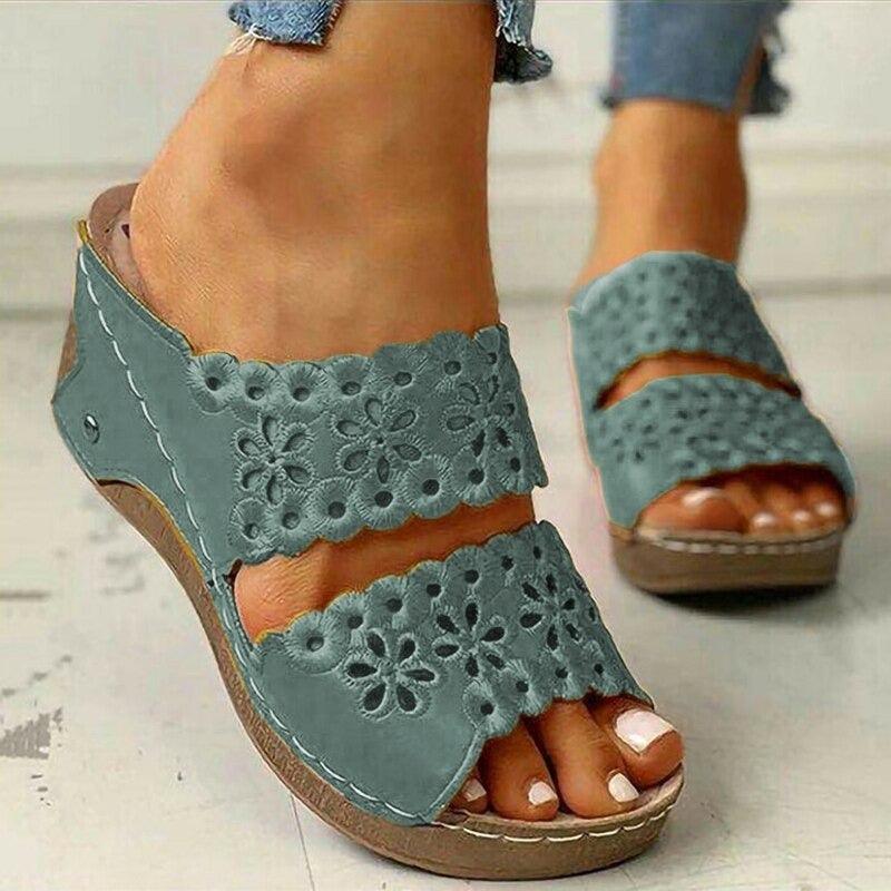 Sandales Orthopédiques pour Femme Avec Semelles Confort Orthopédique