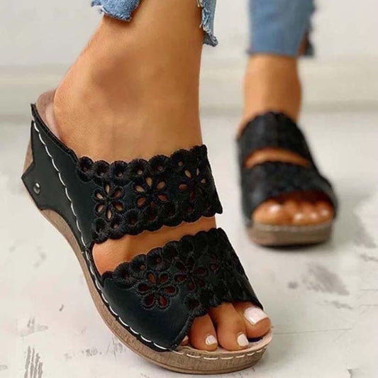Sandales Orthopédiques pour Femme Avec Semelles Confort Orthopédique