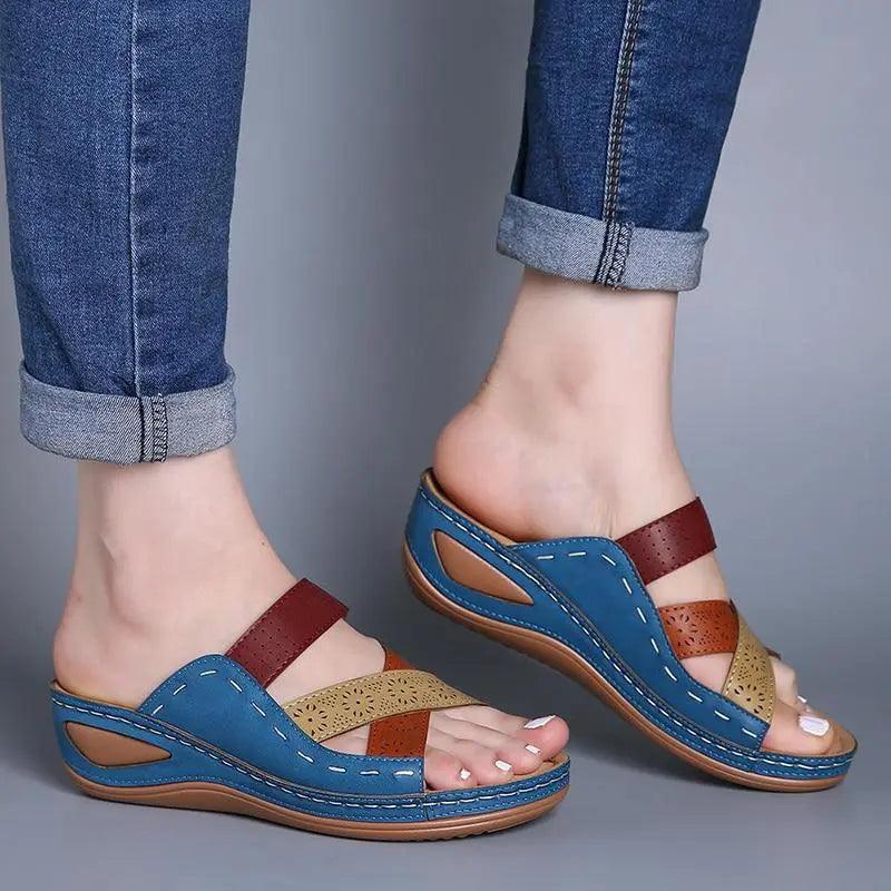 Sandales Orthopédiques Décontracté Pour Femme - Confort Orthopédique