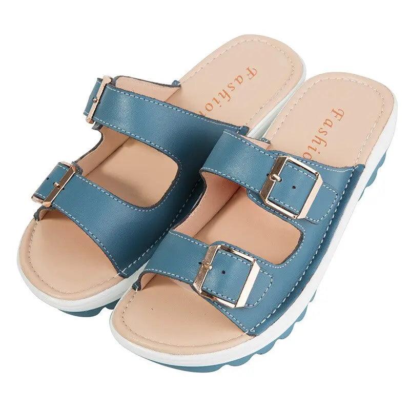 Sandales décontractées pour femme - Confort Orthopédique