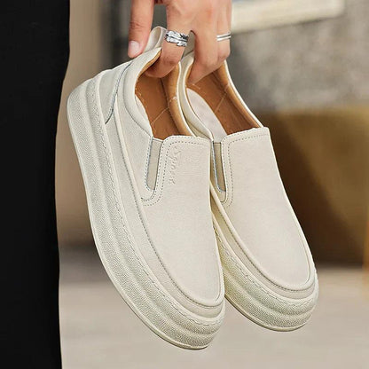 Baskets en cuir Agnolo Doni Confort Orthopédique