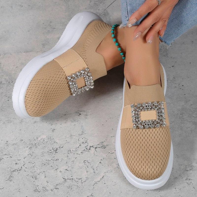 Chaussures orthopédiques de tennis à plateforme pour femmes - Taly Confort Orthopédique