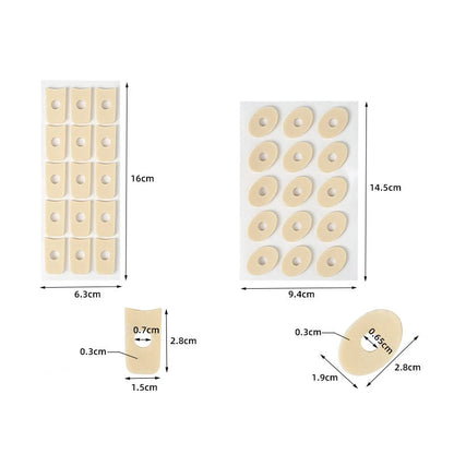 150 coussinets anti verrues pour pieds