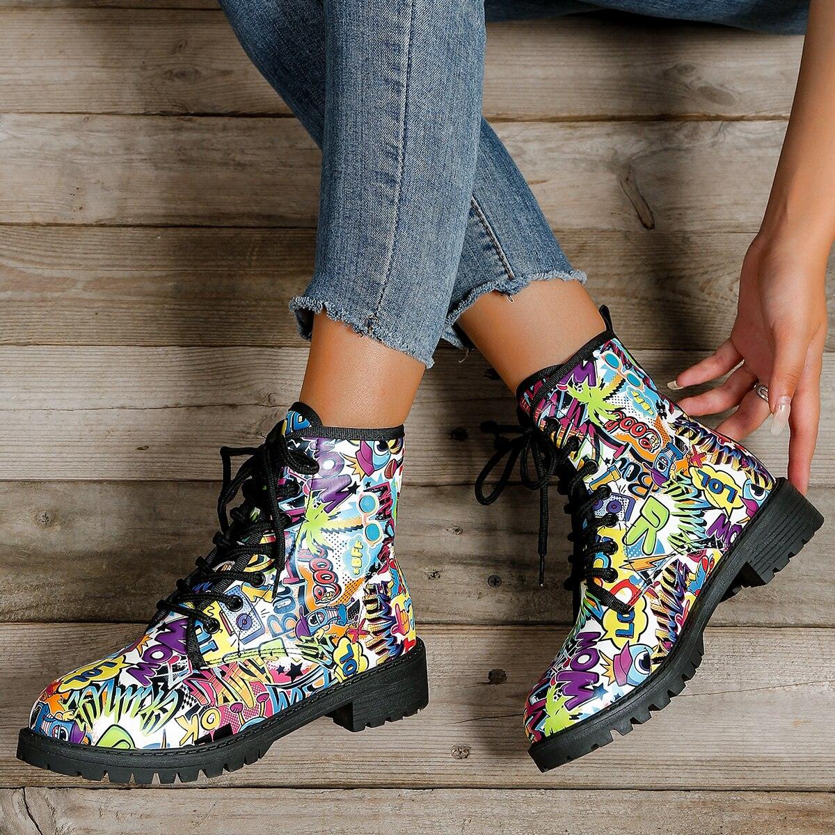 Bottes Femme Street art Parck Confort Orthopédique