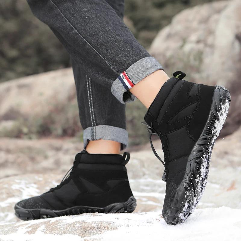 Chaussure orthopédique femme moderne d'hiver à Bout Large Confort Orthopédique