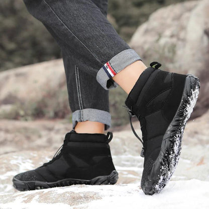 Chaussure orthopédique femme moderne d'hiver à Bout Large Confort Orthopédique