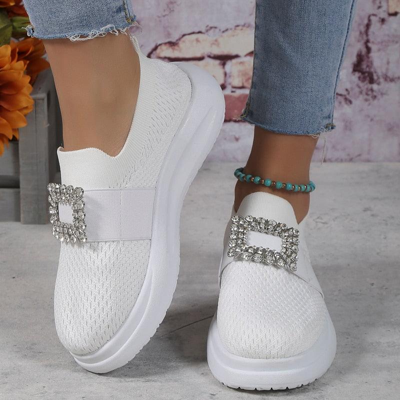 Chaussures orthopédiques de tennis à plateforme pour femmes - Taly Confort Orthopédique