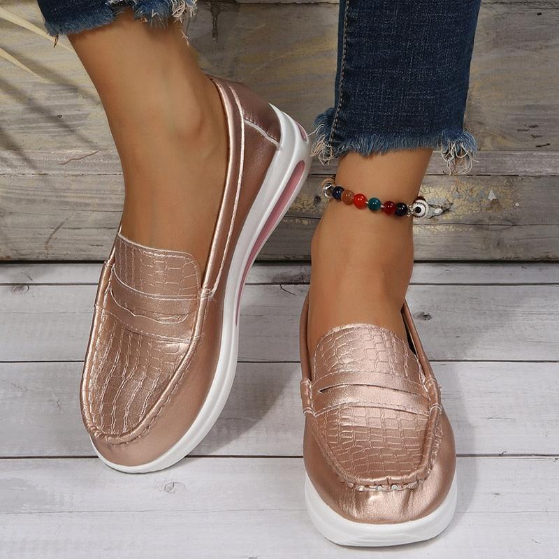 Chaussures orthopédiques compensées décontractées pour Femmes - Zenko Confort Orthopédique