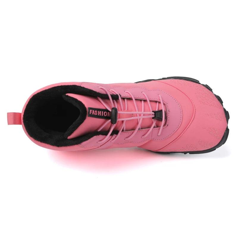 Chaussure orthopédique femme moderne d'hiver à Bout Large Confort Orthopédique