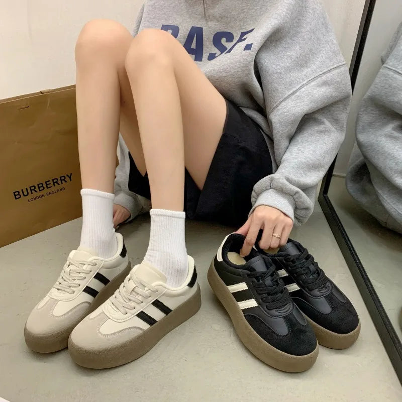 IGÉRIE™ | Baskets classiques en cuir - Confort Orthopédique
