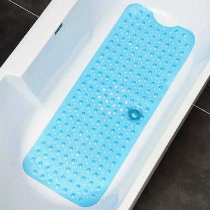 Tapis de Bain Antidérapant - Bleu / 38cm X 70cm