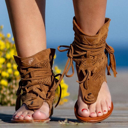 Sandales gladiateur décontractées mode été pour femme - Rivaty Confort Orthopédique