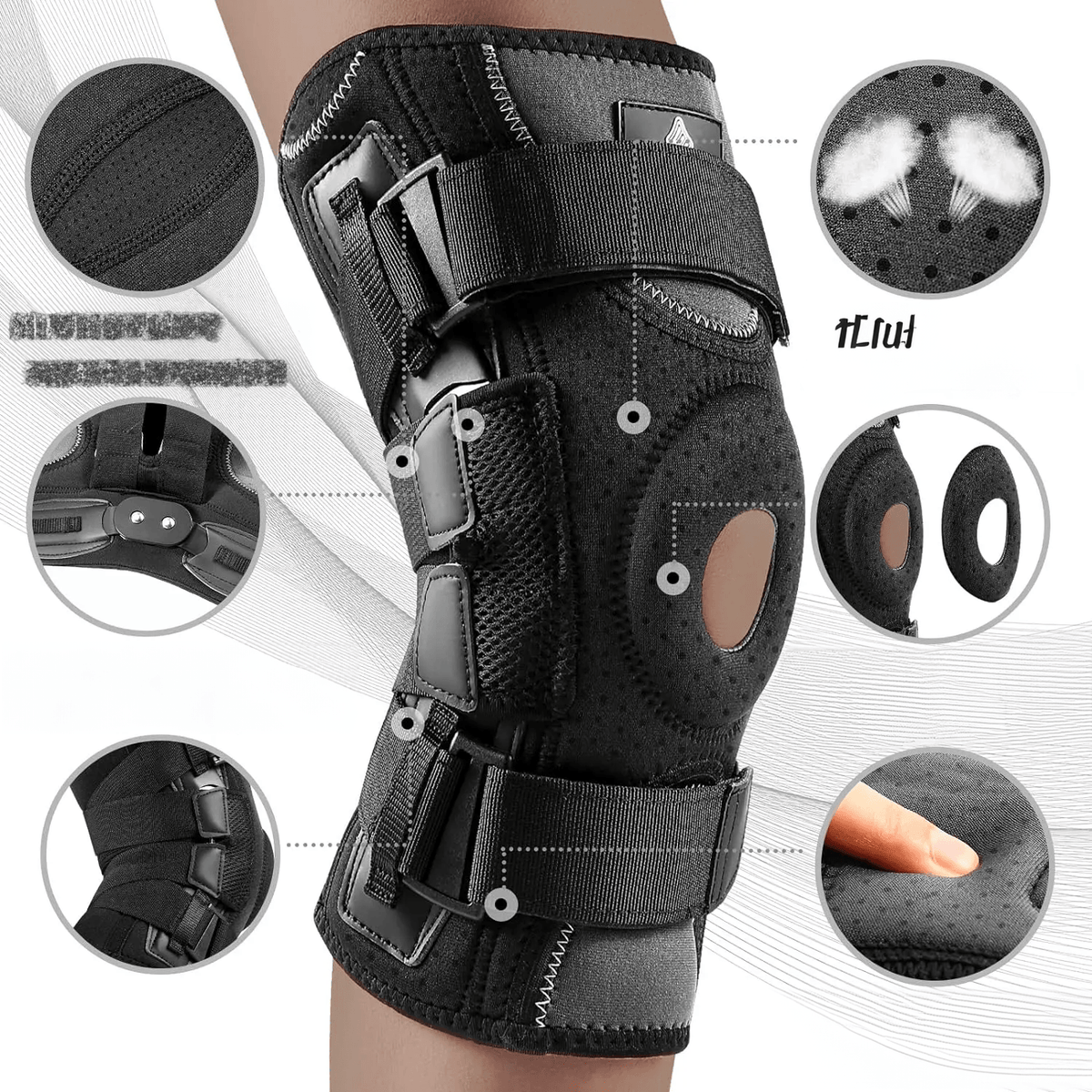 Attelle rotule - Confort Orthopédique