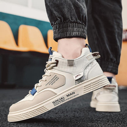 JASON - Baskets homme social Confort Orthopédique