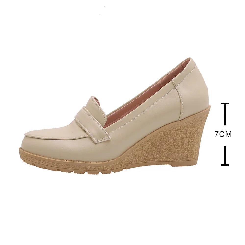 Chaussures Orthopédiques en cuir PU pour femmes Potty Confort Orthopédique