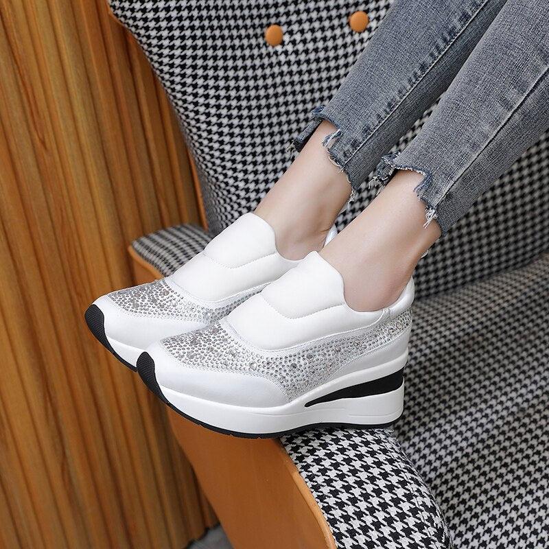 Chaussures orthopédiques décontractées à talons pour Femmes - Ziset Confort Orthopédique