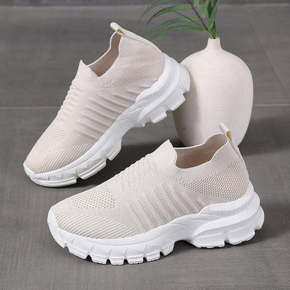 Chaussures orthopédiques tricotées en maille pour femmes - Swerty Confort Orthopédique