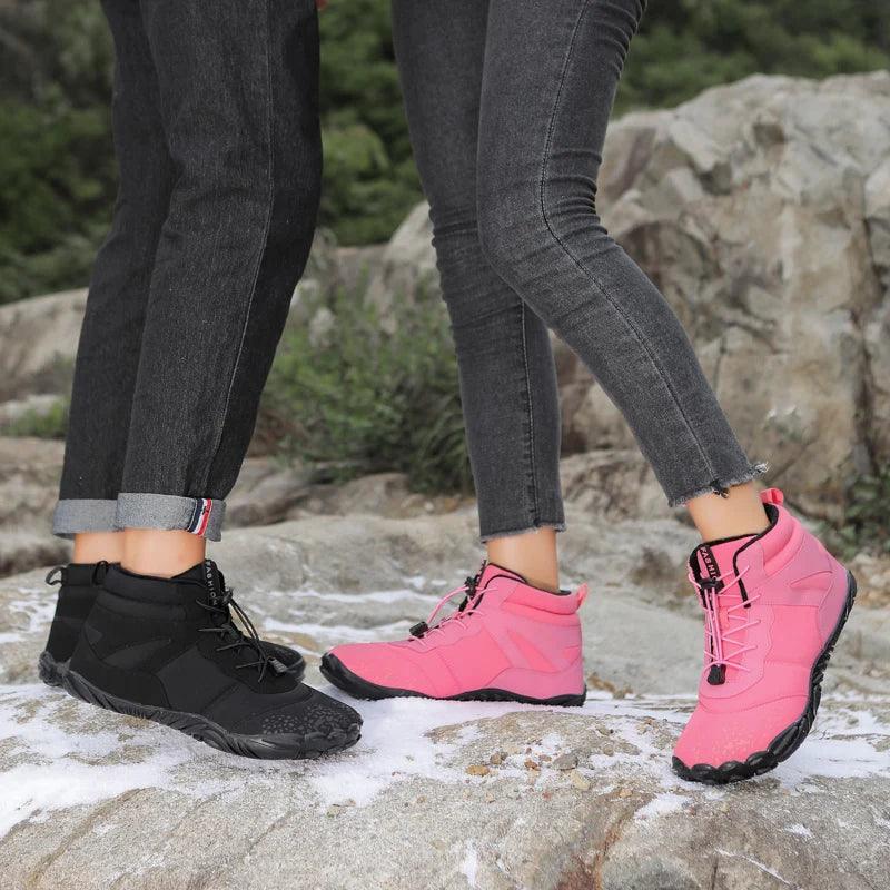 Chaussure orthopédique femme moderne d'hiver à Bout Large Confort Orthopédique