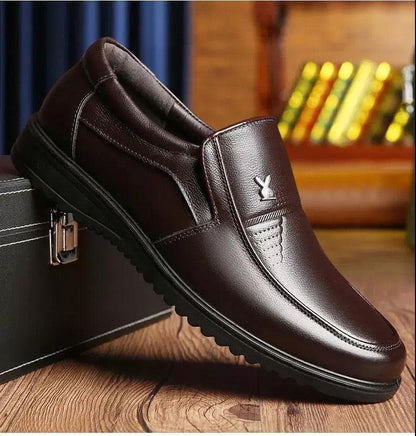 Chaussures d'affaires en cuir verni pour hommes - Dao Confort Orthopédique