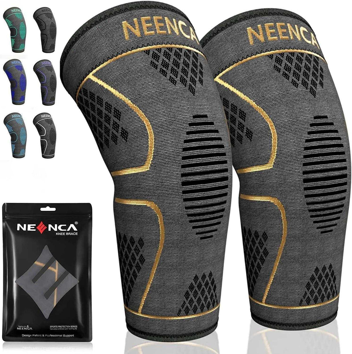 Genouillère menisque Stretch Support - Confort Orthopédique