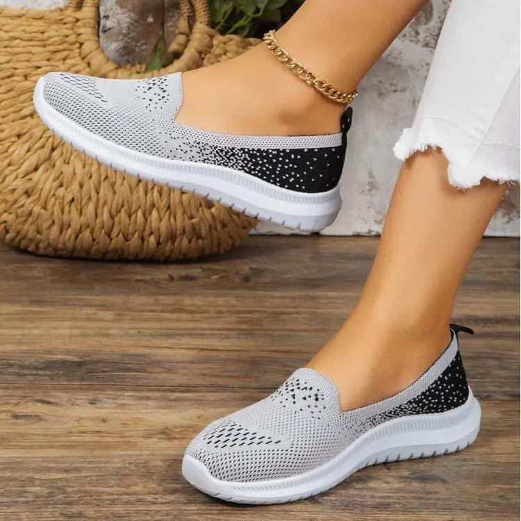 Chaussures Orthopédique Respirantes en Maille pour Femme Pakoo Confort Orthopédique
