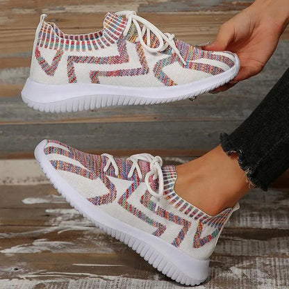 Basket Femme - Tendance Tropicale Confort Orthopédique