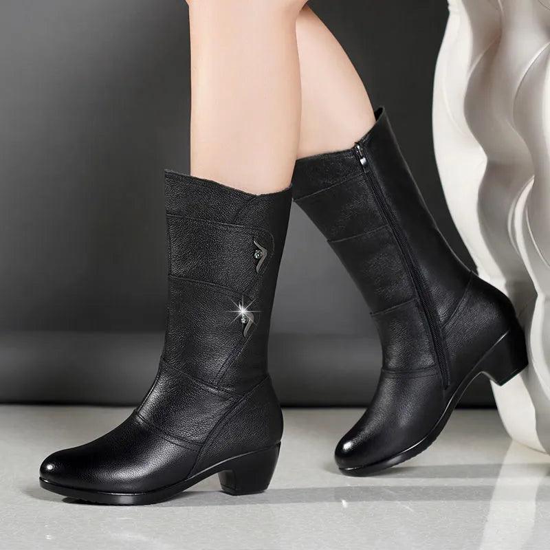 Bottes femmes mi-longues Jugo Confort Orthopédique