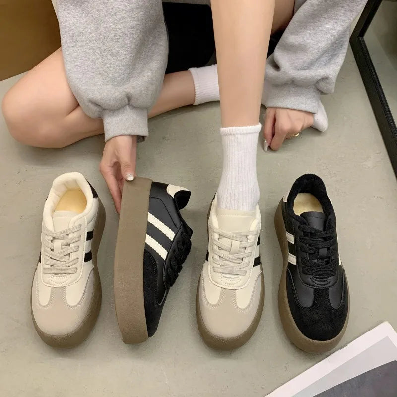 IGÉRIE™ | Baskets classiques en cuir - Confort Orthopédique