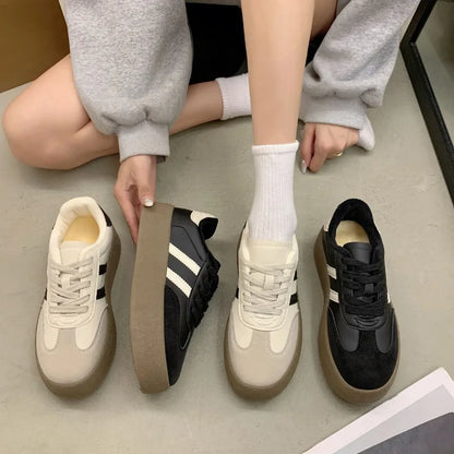 IGÉRIE™ | Baskets classiques en cuir - Confort Orthopédique