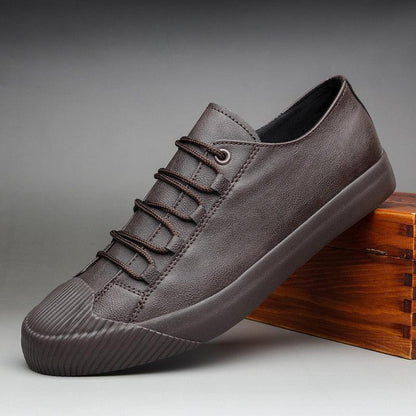 Chaussures basses en cuir pour hommes - Vonys Confort Orthopédique