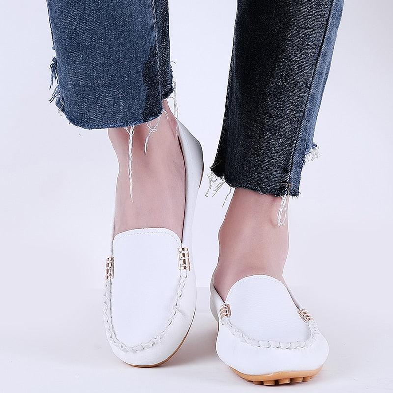 Chaussures plates décontractées ultimes pour femme - Flash Confort Orthopédique