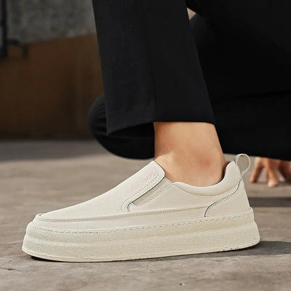 Baskets en cuir Agnolo Doni Confort Orthopédique