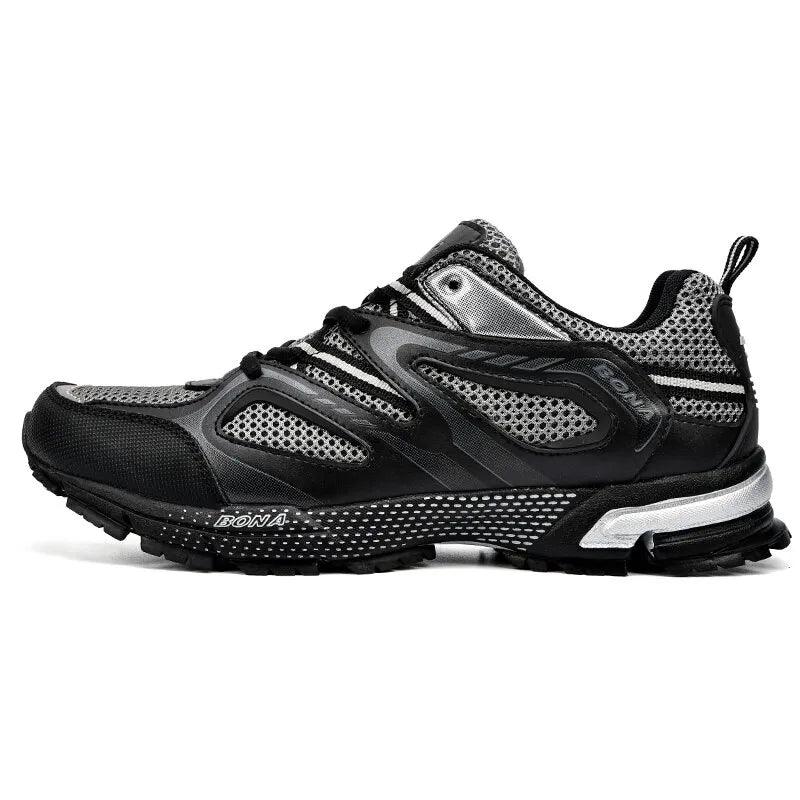 Chaussures de Course en Maille Fendue pour Hommes Confort Orthopédique