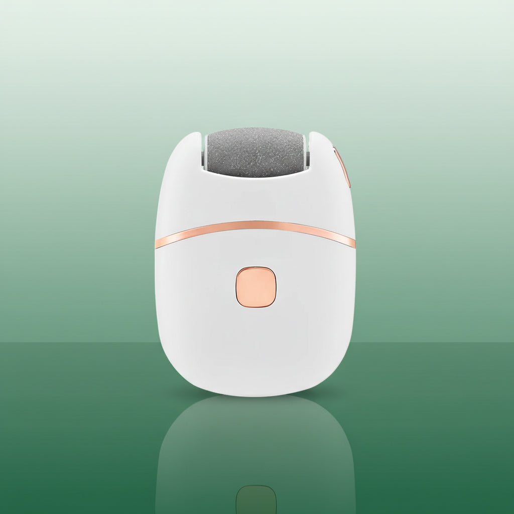 Râpe à pied électrique - Outil automatique pour éliminer les callosités - Blanc