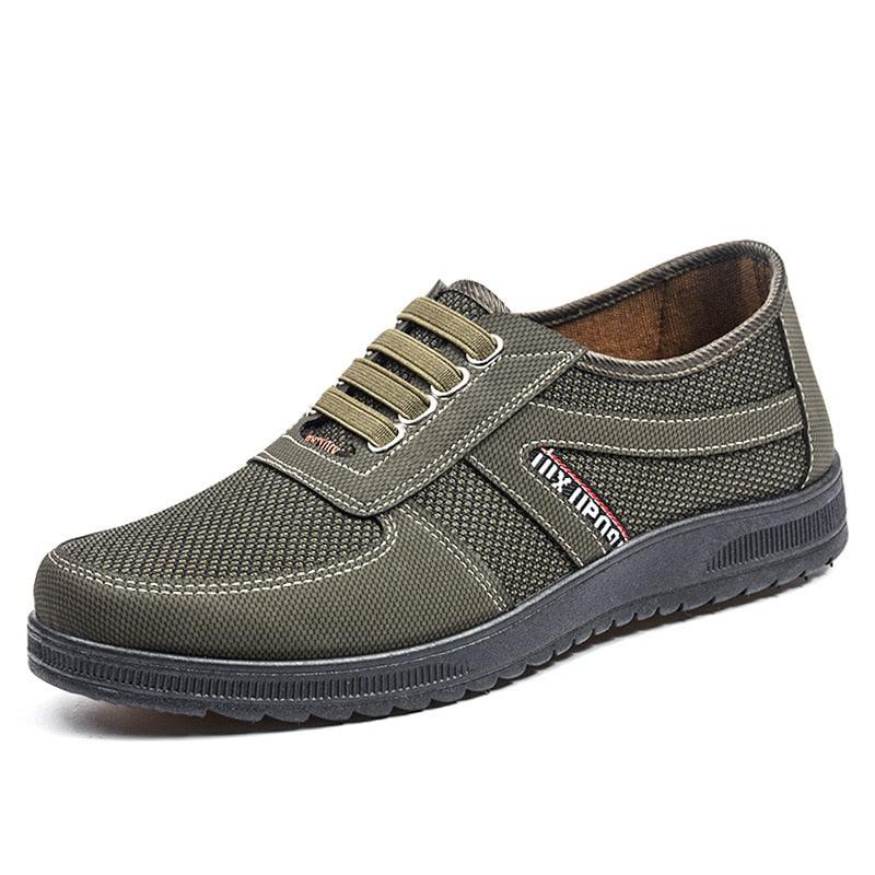 Chaussures en tissu respirant pour hommes - Purn Confort Orthopédique