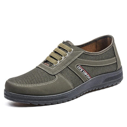 Chaussures en tissu respirant pour hommes - Purn Confort Orthopédique