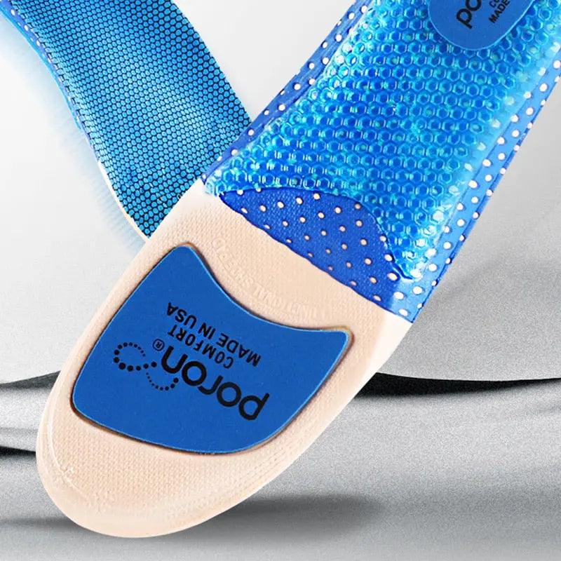 Semelles orthopédiques en Silicone unisexe Support d'arc Confort Orthopédique