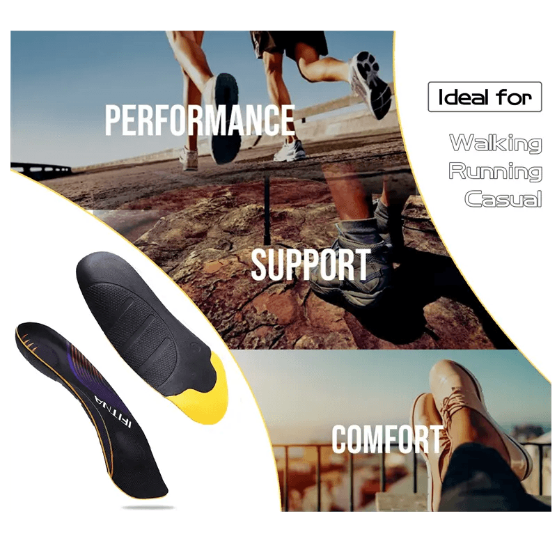 Semelles orthopédiques pour pieds plats Confort Orthopédique